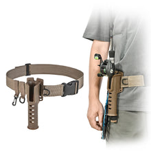 Load image into Gallery viewer, Portable Multi-Functional Fishing Rod Belt Support Waist Hanging Rod Barrel Fixer Fishing Tackle Hanging Buckle
