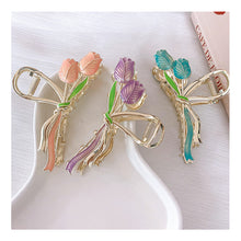 Load image into Gallery viewer, Tulip Bouquet Hairpin Alloy Simple Hair Clip Fashion Creative Headwear Hair Accessories for Women
