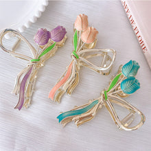 Load image into Gallery viewer, Tulip Bouquet Hairpin Alloy Simple Hair Clip Fashion Creative Headwear Hair Accessories for Women
