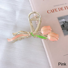 Load image into Gallery viewer, Tulip Bouquet Hairpin Alloy Simple Hair Clip Fashion Creative Headwear Hair Accessories for Women
