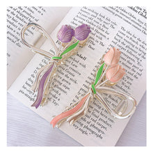 Load image into Gallery viewer, Tulip Bouquet Hairpin Alloy Simple Hair Clip Fashion Creative Headwear Hair Accessories for Women
