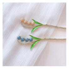 Load image into Gallery viewer, Elegant Bell Orchid Flower Hairpin Alloy Tulip Flower Hair Clasp Fashion Temperamental Headwear Hair Accessories

