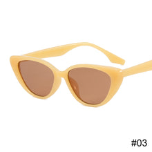 Load image into Gallery viewer, Personalized Triangular Cat Eye Sunglasses Retro Small Frame Non-polarized Sunglasses Simple Comfortable Outdoor Sunglasses
