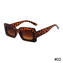 Load image into Gallery viewer, Retro Square Small Frame Sunglasses Unpolarized Personalized Sunglasses Fashion Colorful Outdoor Sunglasses
