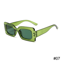 Load image into Gallery viewer, Retro Square Small Frame Sunglasses Unpolarized Personalized Sunglasses Fashion Colorful Outdoor Sunglasses
