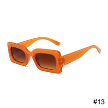 Load image into Gallery viewer, Retro Square Small Frame Sunglasses Unpolarized Personalized Sunglasses Fashion Colorful Outdoor Sunglasses
