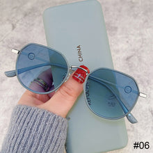 Load image into Gallery viewer, Color Changing Anti Blue Light Glasses Fashion Polygonal Glasses Lightweight Comfortable Outdoor Sunglasses For Women
