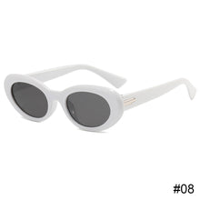 Load image into Gallery viewer, Retro Oval Frame Sunglasses Fashion Personalized Unpolarized Sunglasses Comfortable Outdoor Small Frame Sunglasses
