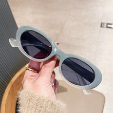 Load image into Gallery viewer, Retro Oval Frame Sunglasses Fashion Personalized Unpolarized Sunglasses Comfortable Outdoor Small Frame Sunglasses
