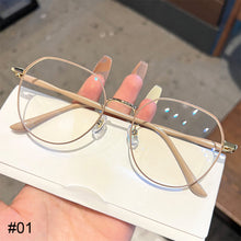 Load image into Gallery viewer, Fashion Polygonal Anti Blue Light Glasses Simple Frame Glasses Lightweight Comfortable Transparent Glasses For Women
