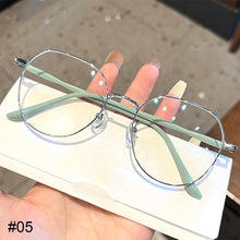 Load image into Gallery viewer, Fashion Polygonal Anti Blue Light Glasses Simple Frame Glasses Lightweight Comfortable Transparent Glasses For Women

