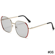 Load image into Gallery viewer, Fashion Large Frame Sunglasses Comfortable Unpolarized Sunglasses UV Protection Metal Frame Outdoor Sunglasses
