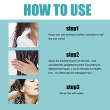Load image into Gallery viewer, Protein Correcting Hair Straightening Cream Repair Damaged Hair Smooth Hair Straight Hair Cream Hair Care
