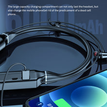 Load image into Gallery viewer, 500Hours Playback Wireless Headphones Bluetooth Earphones Sports Waterproof Headset Noise Reduction Earbuds Can Be As Power Bank
