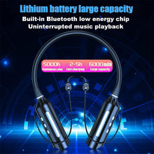 Load image into Gallery viewer, 500Hours Playback Wireless Headphones Bluetooth Earphones Sports Waterproof Headset Noise Reduction Earbuds Can Be As Power Bank
