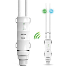 Load image into Gallery viewer, High Power 300Mbps Wireless Wifi Repeater Outdoor 2.4G Wireless Wifi Router /Long Range Extender POE High Gain Antennas
