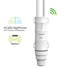 Load image into Gallery viewer, High Power 300Mbps Wireless Wifi Repeater Outdoor 2.4G Wireless Wifi Router /Long Range Extender POE High Gain Antennas
