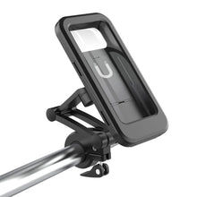 Load image into Gallery viewer, Waterproof Motorcycle Bike Mobile Phone Holder Support Universal Bicycle GPS 360° Swivel Adjustable Motorcycle Cellphone Holder
