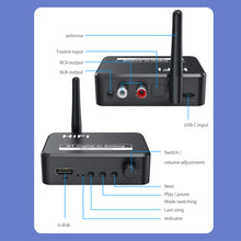 Load image into Gallery viewer, Bluetooth 5.0 Receiver U Disk Digital to Analog Audio Converter Spdif Optical Fiber to 3.5MM AUX 2 RCA Car kit Amplifier Speaker
