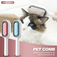 Load image into Gallery viewer, Multifunctional Pet Combs Pet Hair Sticky Brush Hair Remover Pet Wipes Comb Cat Comb Dog Pet Daily Care Supplies
