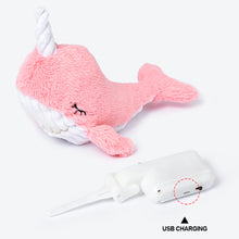 Load image into Gallery viewer, Jumping Lobster Cat Toys Interactive Electric Shark Toys Washable Cat Plush Toy With Catnip Vibration Sensor Cats Game Toy Kitten
