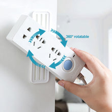 Load image into Gallery viewer, Rotatable Wall Mounted Socket Holder Punch Free Plug Fixer Self-Adhesive Power Strip Holder Home Cable Wire Organizer Racks
