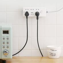 Load image into Gallery viewer, Wall Mounted Socket Holder Punch Free Plug Fixer Self-Adhesive Power Strip Holder Home Cable Wire Organizer Racks
