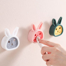 Load image into Gallery viewer, Wall Mounted Towel Plug Self Adhesive Towel Hook Holder Bathroom Towel Storage Rack Waterproof Kitchen Rag Dishcloth Clip Organizer
