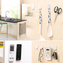 Load image into Gallery viewer, 2Pairs Hook for Remote Controller Organization TV Air Conditioner Remote Control Sticky Hanger Rack Holder Wall Hook
