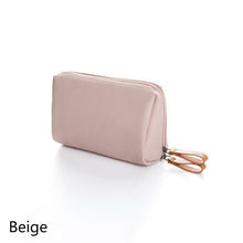 Load image into Gallery viewer, Korean Style Solid Color Cosmetic Bag Women Bow Tie Makeup Bag Waterproof Travel Wash Pouch Toiletries Case Bag Organizer
