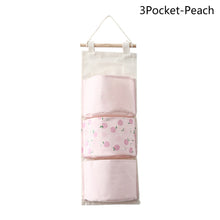 Load image into Gallery viewer, Wall Hanging Organizer Bag Sundries Storage Bag Bedroom Dormitory Wardrobe Hanging Pouch Waterproof Makeup Tools Organizer Bag
