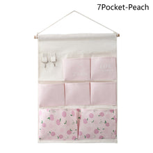 Load image into Gallery viewer, Wall Hanging Organizer Bag Sundries Storage Bag Bedroom Dormitory Wardrobe Hanging Pouch Waterproof Makeup Tools Organizer Bag
