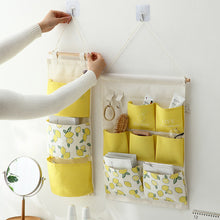 Load image into Gallery viewer, Wall Hanging Organizer Bag Sundries Storage Bag Bedroom Dormitory Wardrobe Hanging Pouch Waterproof Makeup Tools Organizer Bag

