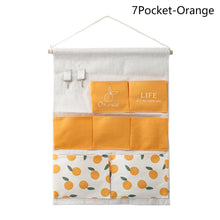Load image into Gallery viewer, Wall Hanging Organizer Bag Sundries Storage Bag Bedroom Dormitory Wardrobe Hanging Pouch Waterproof Makeup Tools Organizer Bag
