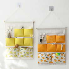 Load image into Gallery viewer, Wall Hanging Organizer Bag Sundries Storage Bag Bedroom Dormitory Wardrobe Hanging Pouch Waterproof Makeup Tools Organizer Bag
