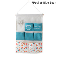 Load image into Gallery viewer, Wall Hanging Organizer Bag Sundries Storage Bag Bedroom Dormitory Wardrobe Hanging Pouch Waterproof Makeup Tools Organizer Bag
