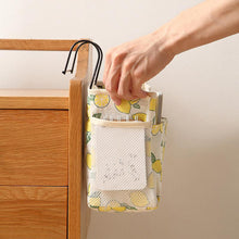 Load image into Gallery viewer, Print Bed Hanging Organizer Bag Toys Storage Bag Bedroom Table Hanging Pouch with Iron Hook Door Chair Back Hanging Bag
