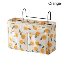 Load image into Gallery viewer, Print Bed Hanging Organizer Bag Toys Storage Bag Bedroom Table Hanging Pouch with Iron Hook Door Chair Back Hanging Bag
