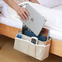 Load image into Gallery viewer, Mutifunction Bedside Hanging Organizer Bag Car Seat Back Storage Bag Bedroom Table Hanging Pouch Door Chair Back Hanging Bag
