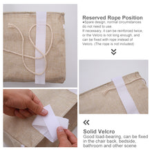Load image into Gallery viewer, Mutifunction Bedside Hanging Organizer Bag Car Seat Back Storage Bag Bedroom Table Hanging Pouch Door Chair Back Hanging Bag
