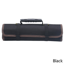 Load image into Gallery viewer, 22Pockets Roll Tool Bag Oxford Fabric Waterproof Wrench Drills Hand Tools Bag Electricians Mechanics Work Bag

