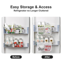 Load image into Gallery viewer, Refrigerator Hanging Bag Sauce Orangizing Mesh Bag Kicthen Bathroom Double Pockets Bag with Hook
