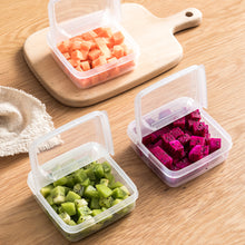 Load image into Gallery viewer, 2pcs Transparent Butter Cheese Storage Box Portable Refrigerator Fruit Vegetable Organizer Box Cheese Box
