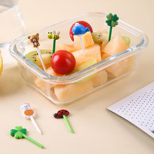 Load image into Gallery viewer, 8/12Pcs Lunch Box Fruit Picks Mini Creative Fruit Cake Dessert Food Forks Kids Snack Decoration Forks Bento Salad Decoration Accessories Cake Picks Toothpick
