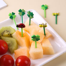Load image into Gallery viewer, 8/12Pcs Lunch Box Fruit Picks Mini Creative Fruit Cake Dessert Food Forks Kids Snack Decoration Forks Bento Salad Decoration Accessories Cake Picks Toothpick
