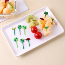 Load image into Gallery viewer, 8/12Pcs Lunch Box Fruit Picks Mini Creative Fruit Cake Dessert Food Forks Kids Snack Decoration Forks Bento Salad Decoration Accessories Cake Picks Toothpick

