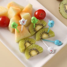 Load image into Gallery viewer, 6pcs Cute Bird Lunch Box Fruit Picks Mini Creative Fruit Cake Dessert Food Forks Kids Snack Decoration Forks Bento Salad Decoration Accessories Cake Picks Toothpick

