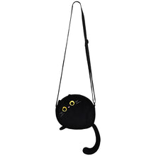 Load image into Gallery viewer, Metoo Black White Cat Sling Bag Cute Plush Phone Bag Girls Plush Mini Bag Coins Purse Birthday Gifts Crossbody Bag

