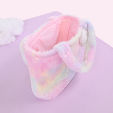 Load image into Gallery viewer, Metoo Unicorn Color Tote Bag Cute Plush Bag Girls Fashionable Handbag Book Bag Birthday Gifts
