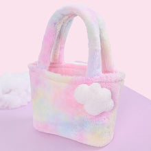 Load image into Gallery viewer, Metoo Unicorn Color Tote Bag Cute Plush Bag Girls Fashionable Handbag Book Bag Birthday Gifts
